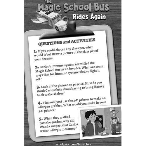 The Magic School Bus Rides Again Carlos Gets the Sneezes (Branches) Scholastic