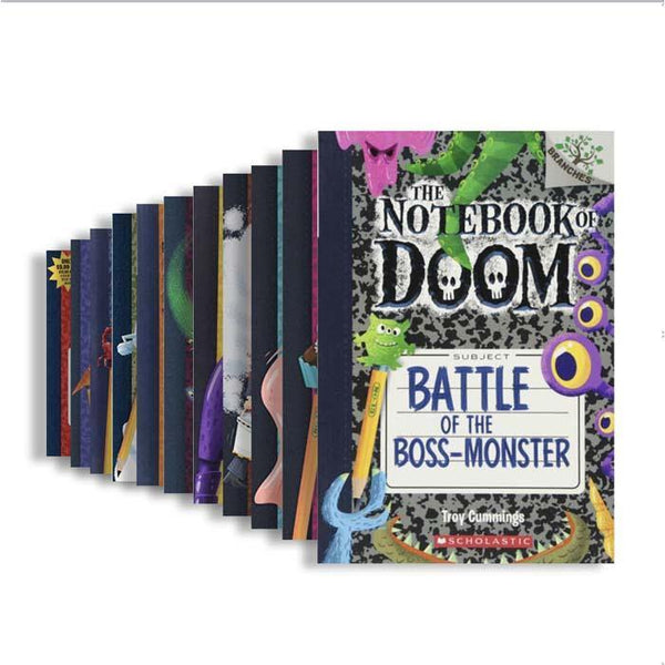 The Notebook of Doom #01-13 Bundle (11 Books Collection) (Branches) Scholastic