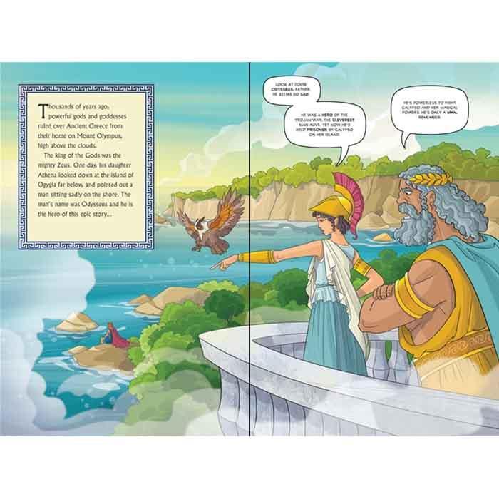 The Odyssey (Graphic Novel) Usborne