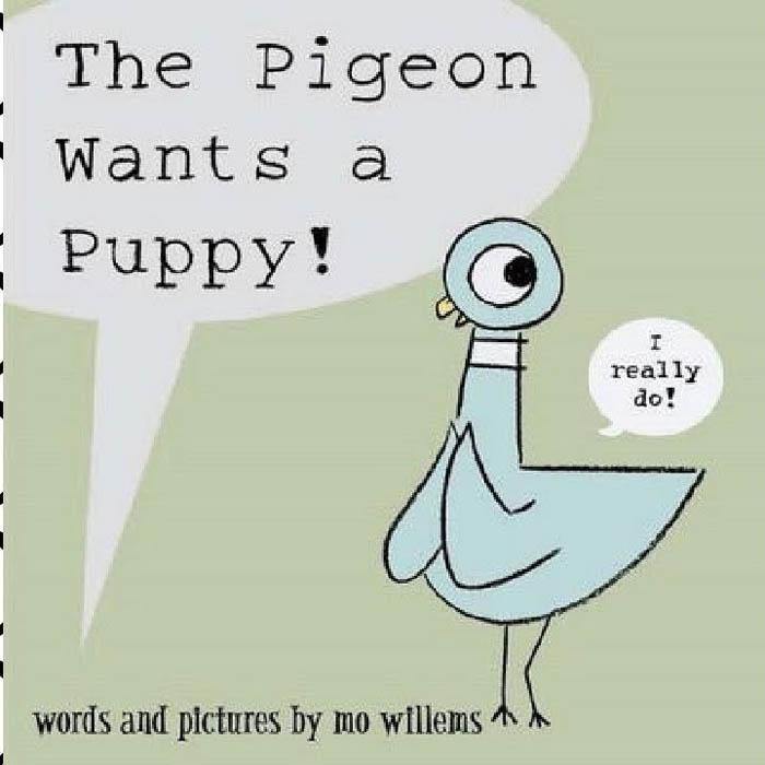 The Pigeon Wants a Puppy (Hardback) (Mo Willems) Hachette US