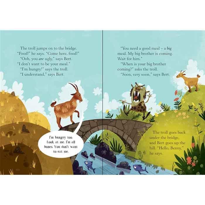 Usborne Readers (L0) Three Billy Goats, The (QR Code) Usborne