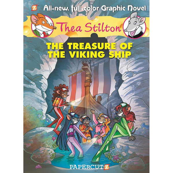 Thea Stilton Graphic Novels #3: The Treasure of the Viking Ship (Hardback) Macmillan US