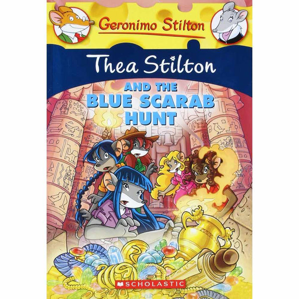 Thea Stilton #11 Thea Stilton and the Blue Scarab Hunt - 買書書 BuyBookBook