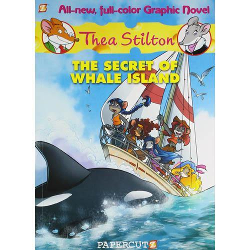 Thea Stilton Graphic Novel #1 The Secret of Whale Island Scholastic