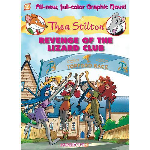 Thea Stilton Graphic Novel #2 Revenge of the Lizard Club (Paperback) Scholastic