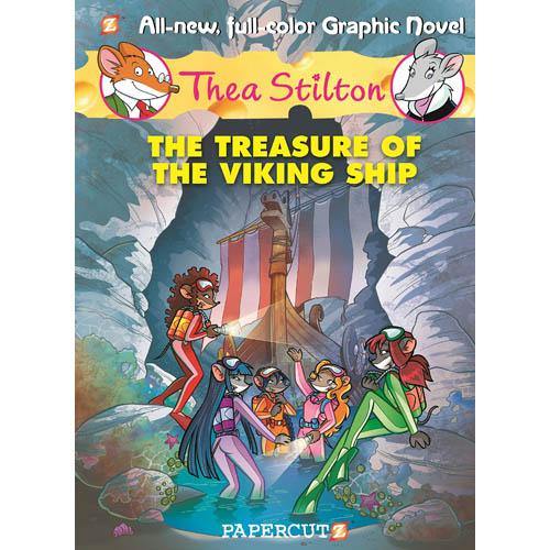 Thea Stilton Graphic Novel #3 The Treasure of the Viking Ship (Paperback) Scholastic