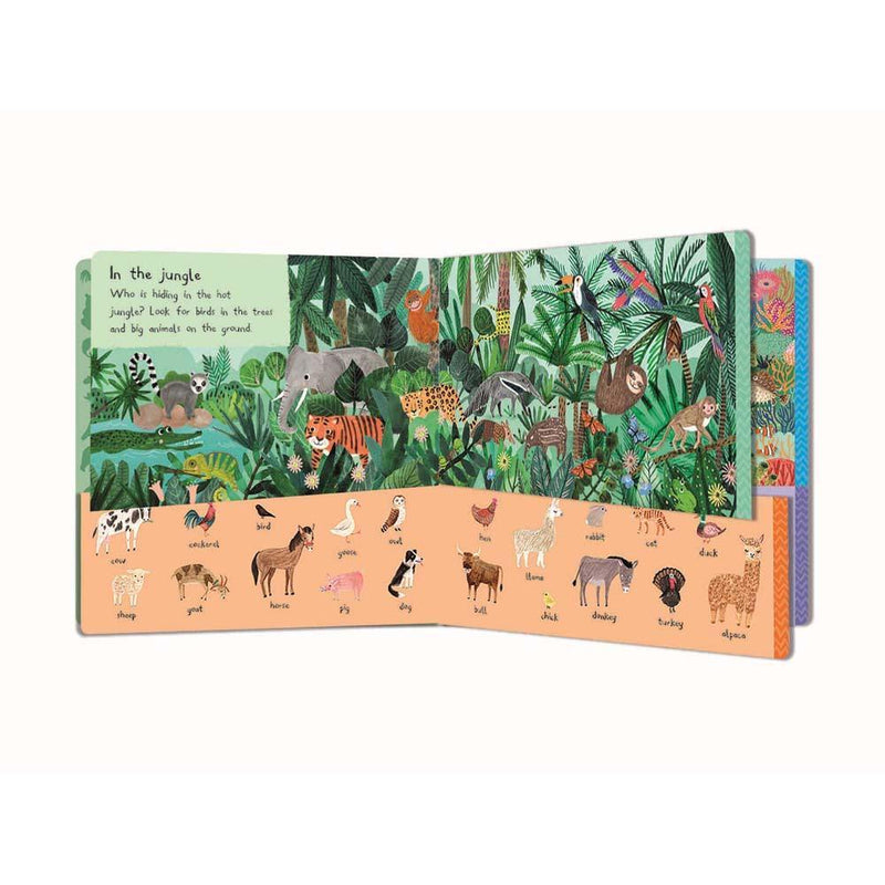 There Are 101 Animals in This Book (Board Book) Campbell
