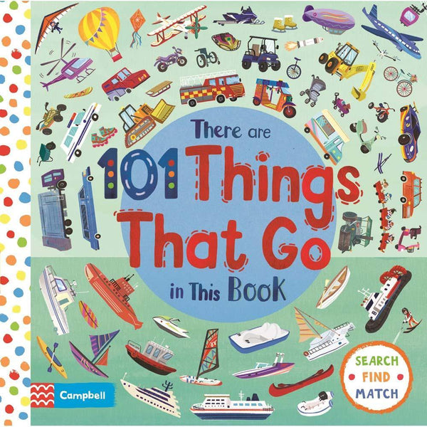 There Are 101 Things That Go In This Book (Board Book) Campbell