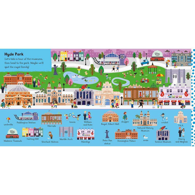 There are 101 Things to Find in London (Board Book) Campbell