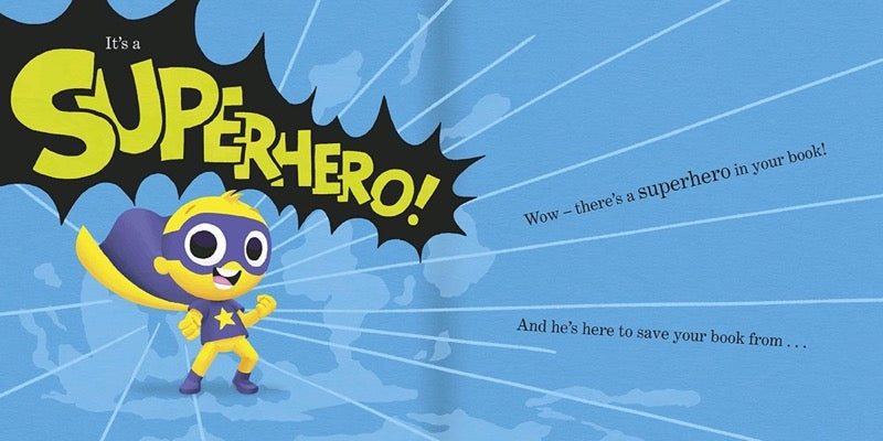 Who's in Your Book? : There's a Superhero in Your Book - 買書書 BuyBookBook