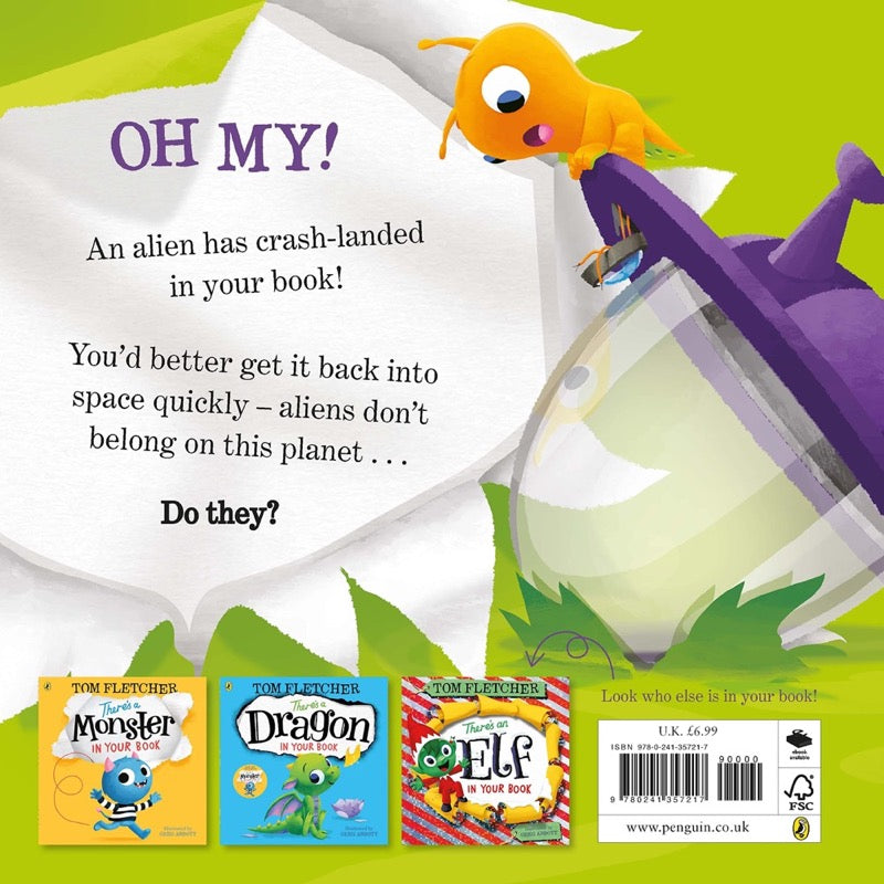 Who's in Your Book? : There's an Alien in Your Book - 買書書 BuyBookBook