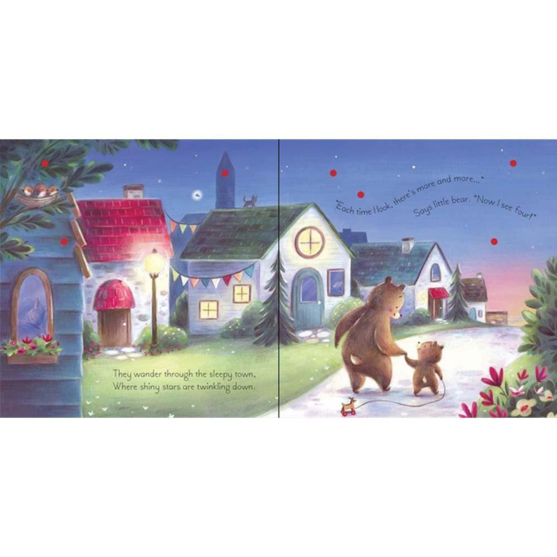 The twinkly twinkly Bedtime book (with Sparkly Lights) Usborne