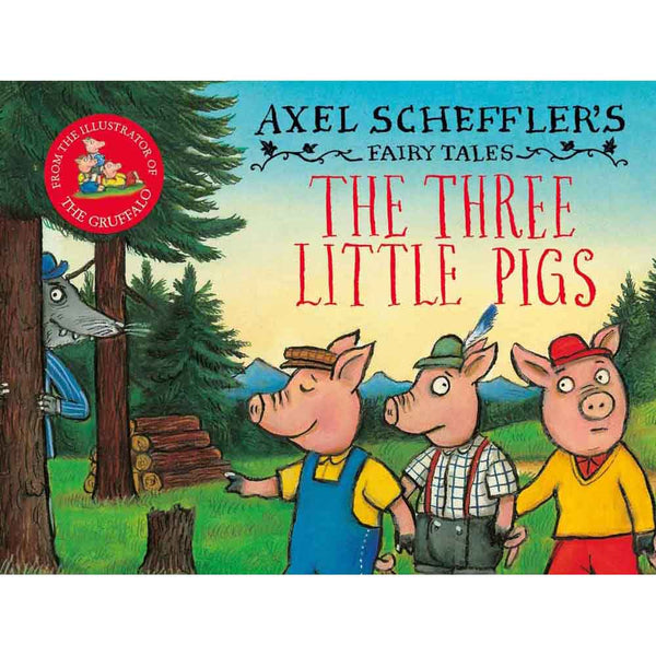 Three Little Pigs and the Big Bad Wolf, The(Axel Scheffler) - 買書書 BuyBookBook