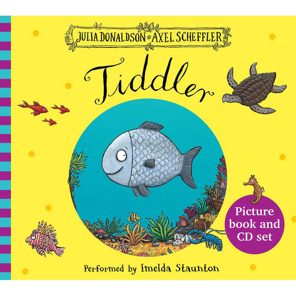 Tiddler (Book with CD)(Julia Donaldson)(Axel Scheffler)-Fiction: 兒童繪本 Picture Books-買書書 BuyBookBook