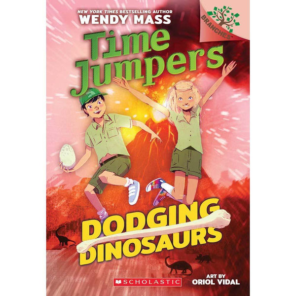 Time Jumpers #04 Dodging Dinosaurs (Branches) Scholastic