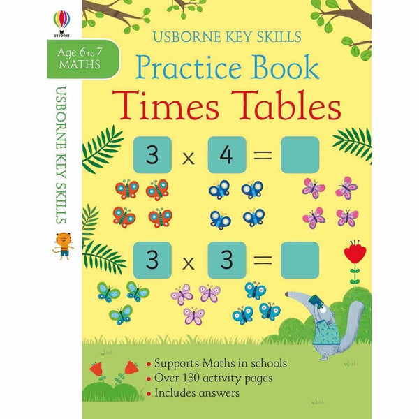 Times Tables Practice Book 6-7 Usborne