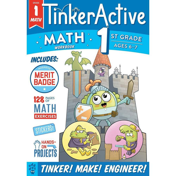 Tinkeractive Workbooks - 1st Grade Math (Age 6-7) Scholastic
