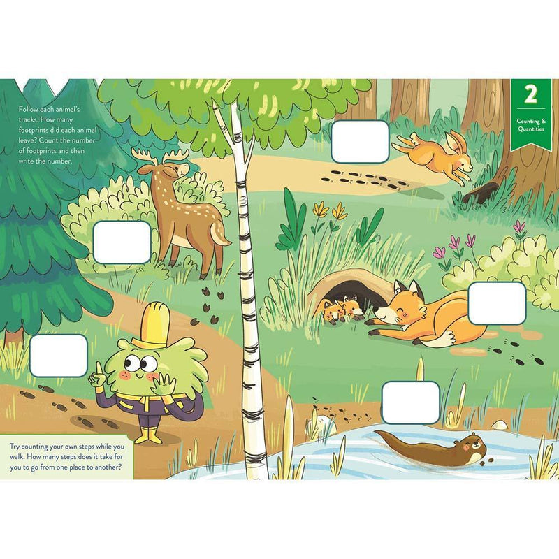 Tinkeractive Workbooks - Kindergarten Math (Age 5-6) Scholastic