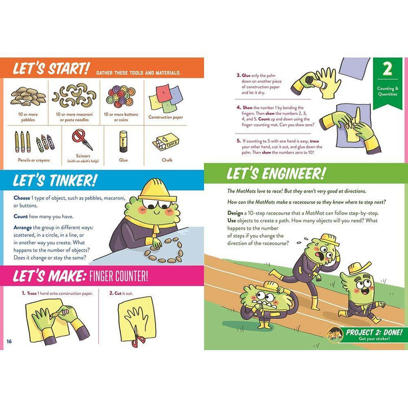 Tinkeractive Workbooks - Kindergarten Math (Age 5-6) Scholastic