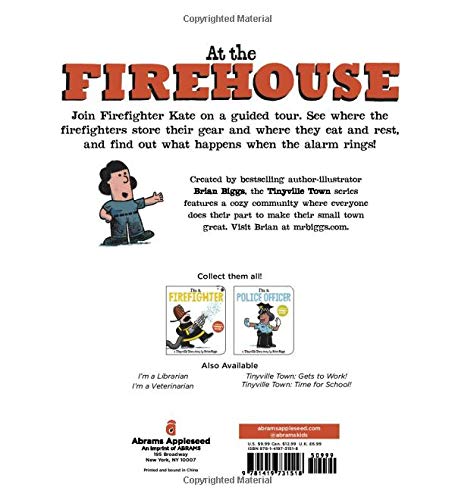 Tinyville Town - At the Firehouse - 買書書 BuyBookBook