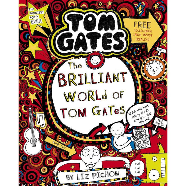 Tom Gates (正版) #01 The Brilliant World of Tom Gates (Liz Pichon) Scholastic UK