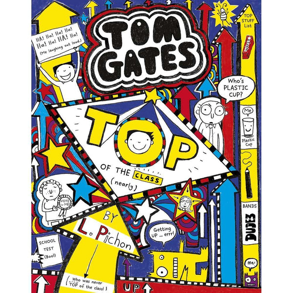 Tom Gates (正版) #09 Top of the Class (Nearly) (Liz Pichon) Scholastic UK