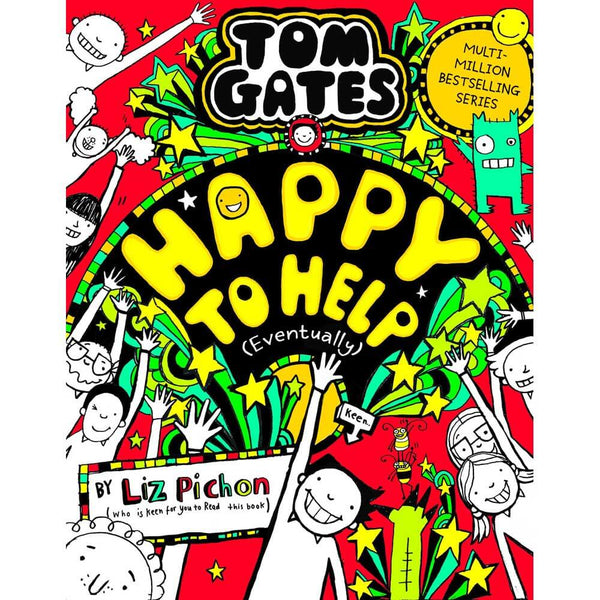 Tom Gates (正版) #20 Happy to Help (eventually) (Liz Pichon)-Fiction: 幽默搞笑 Humorous-買書書 BuyBookBook