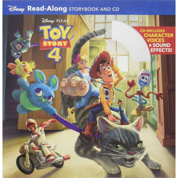 Toy Story 4 Read-Along Storybook and CD (Disney) - 買書書 BuyBookBook