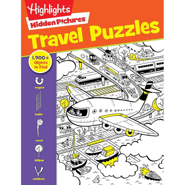 Travel Puzzles Hidden Pictures (Highlights) PRHUS