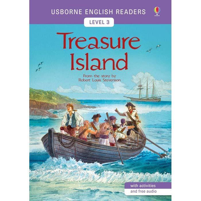 Usborne Readers (L3) Treasure Island (QR Code) Usborne