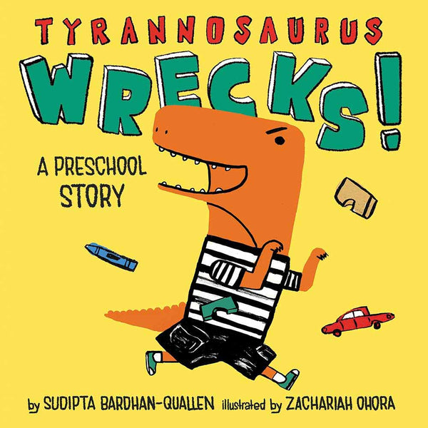 Tyrannosaurus Wrecks! (Board Book) - 買書書 BuyBookBook