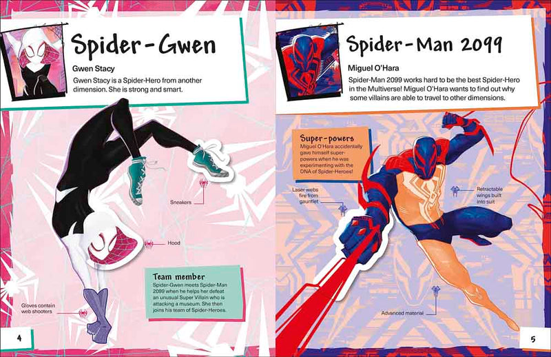 Marvel Spider-Man Across the Spider-Verse Ultimate Sticker Book