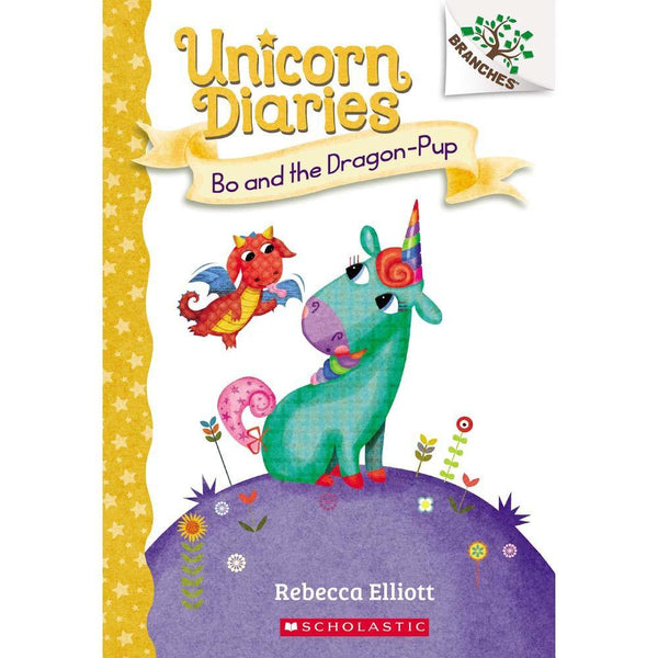 Unicorn Diaries #02 Bo and the Dragon-Pup (Branches) (Rebecca Elliott) Scholastic