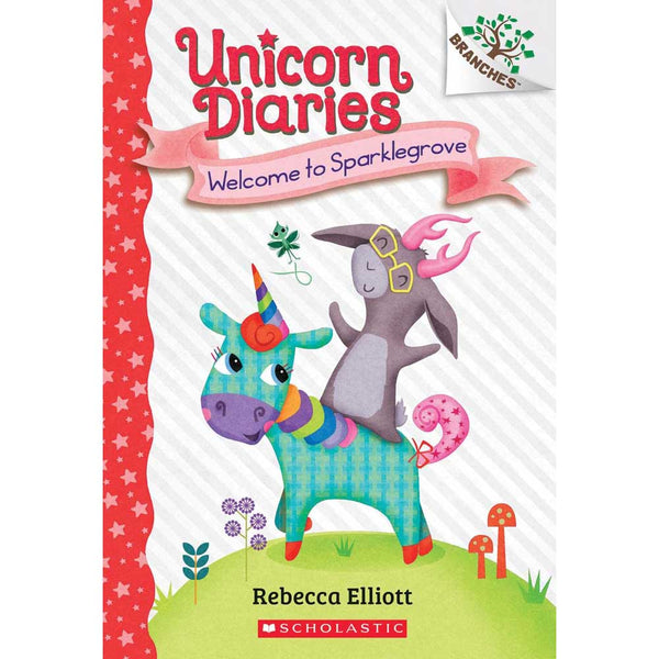 Unicorn Diaries #08 Welcome to Sparklegrove (Branches) (Rebecca Elliott)-Fiction: 橋樑章節 Early Readers-買書書 BuyBookBook