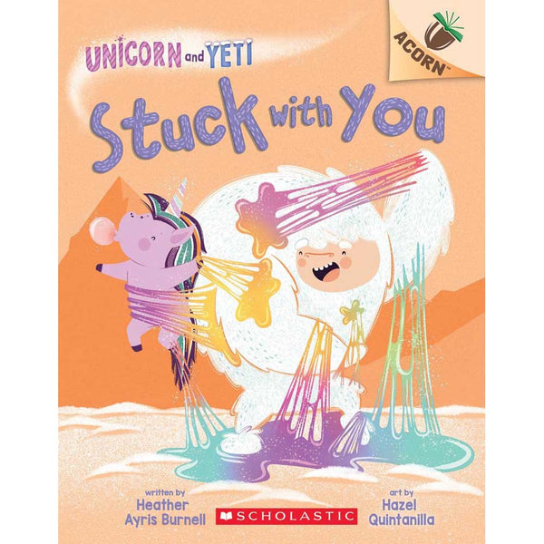 Unicorn and Yeti #07 Stuck with You (Acorn)-Fiction: 橋樑章節 Early Readers-買書書 BuyBookBook