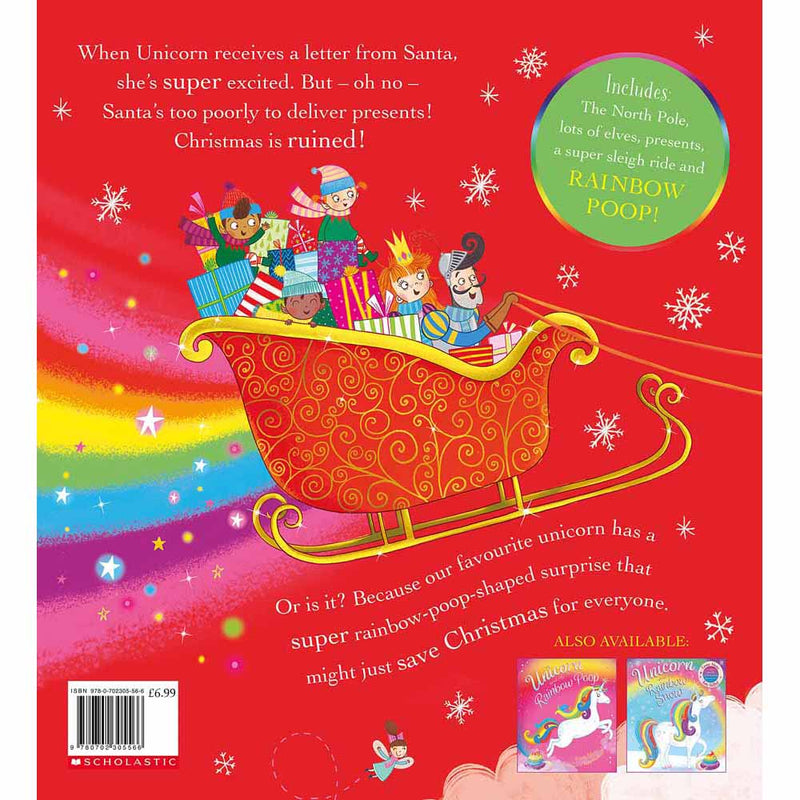 Unicorn and the Rainbow Poop Save Christmas (Paperback) Scholastic UK