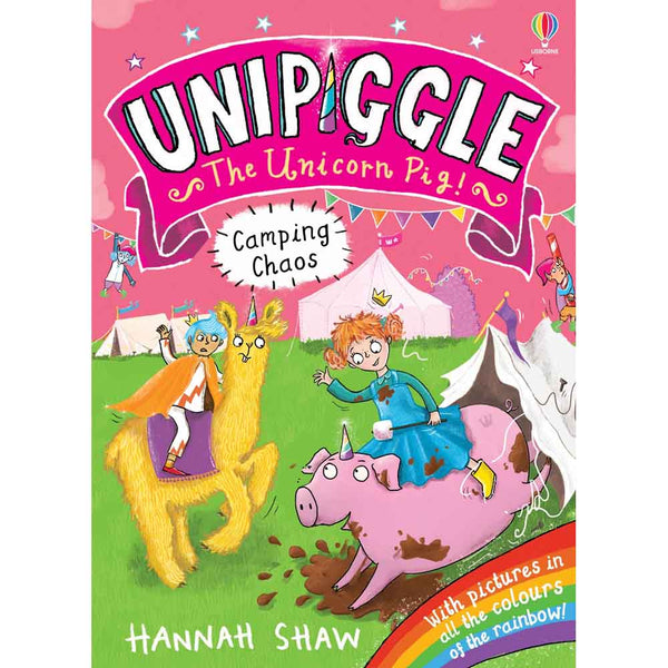 Unipiggle the Unicorn Pig #05 Camping Chaos - 買書書 BuyBookBook