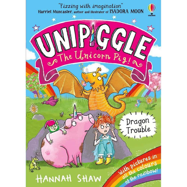 Unipiggle the Unicorn Pig #02 Dragon Trouble Usborne
