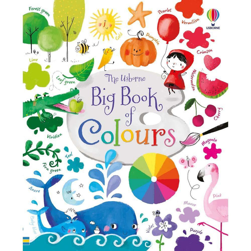 Colours (Usborne Book and Jigsaw) (25 pcs) Usborne