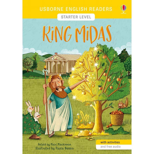 Usborne Readers (L0) King Midas (QR Code) Usborne
