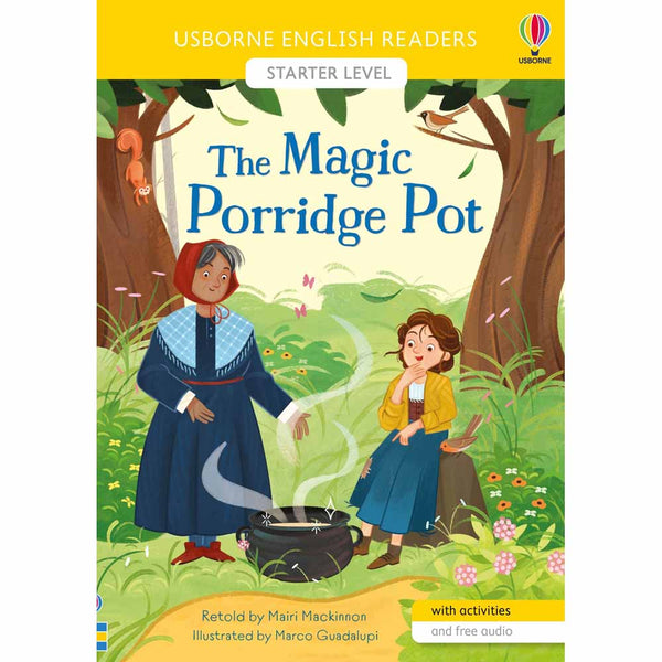 Usborne English Readers (L0) The Magic Porridge Pot (QR code) Usborne