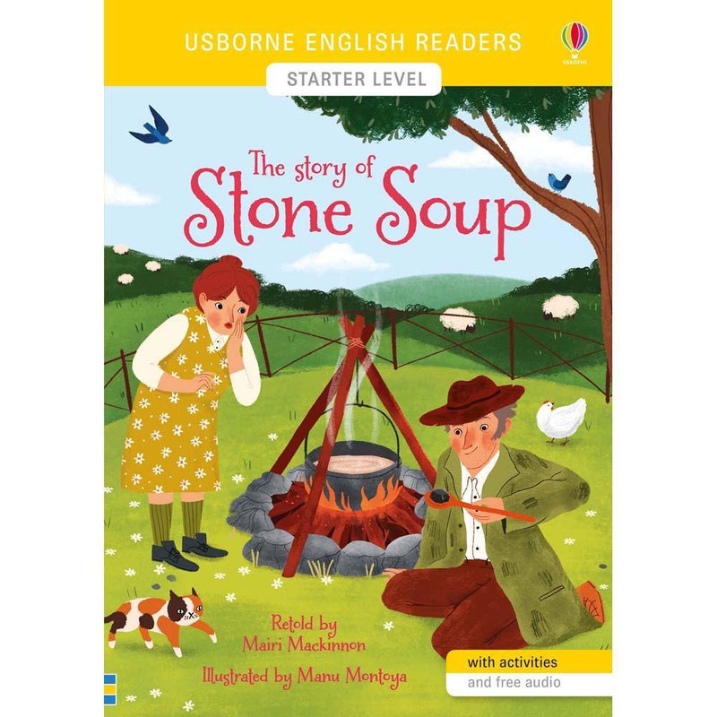 Usborne Readers (L0) The Story of Stone Soup (QR Code) Usborne