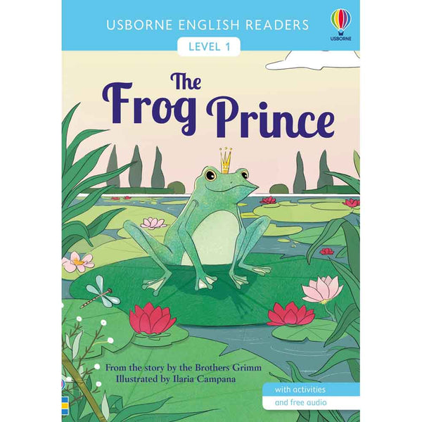 Usborne English Readers (L1) Frog Prince (QR code) - 買書書 BuyBookBook