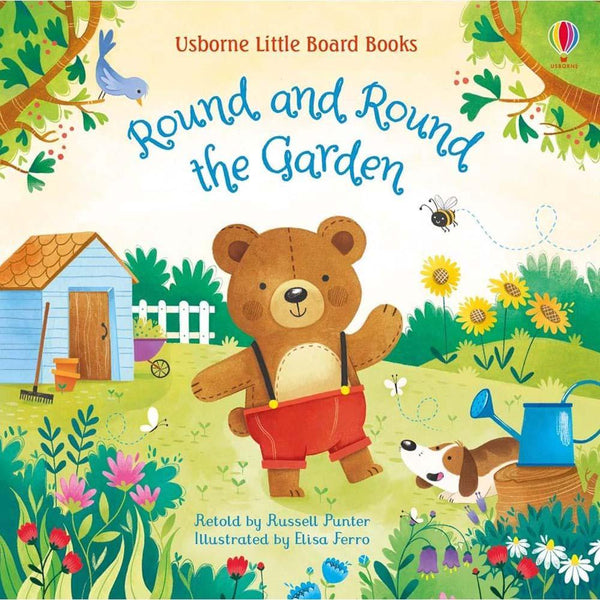 Usborne Little Board Books - Round and Round the Garden Usborne