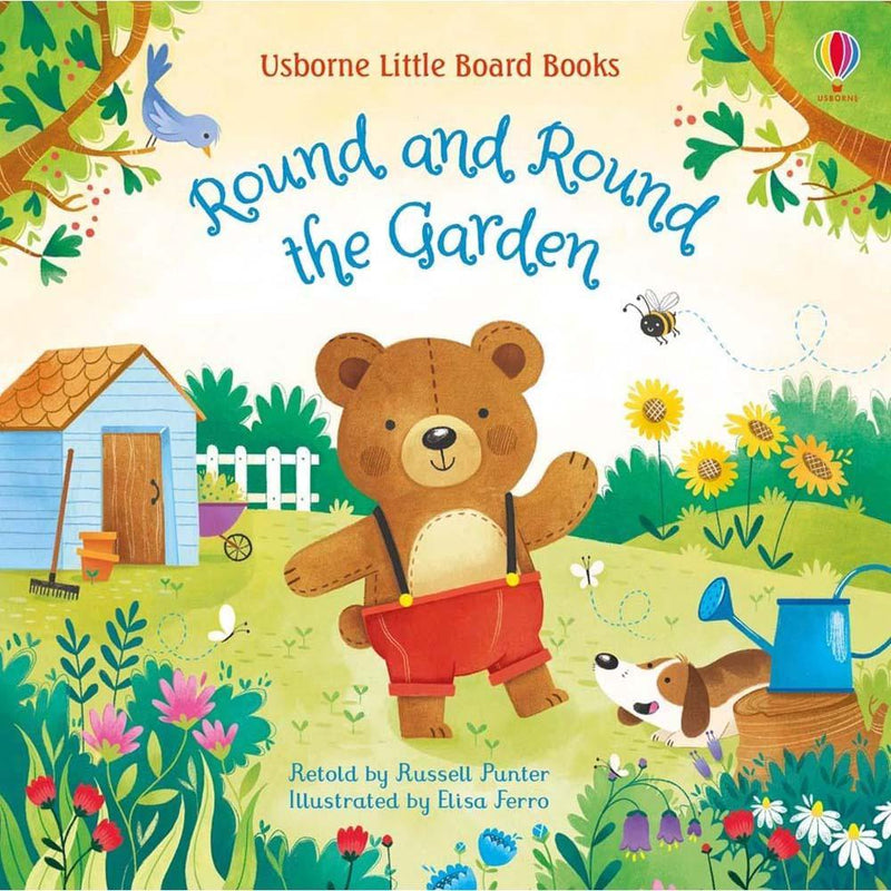 Usborne Little Board Books - Round and Round the Garden Usborne
