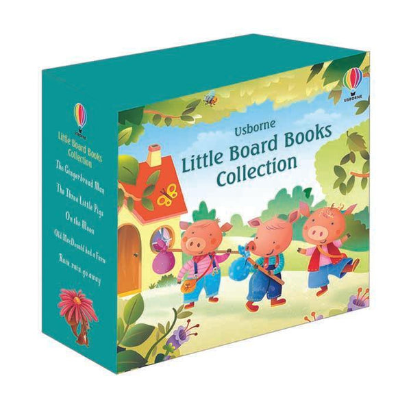 Usborne Little Board Books Collection (5 Books) (with QR code) Usborne