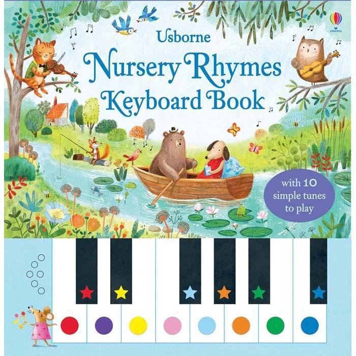 Usborne Nursery rhymes keyboard book Usborne