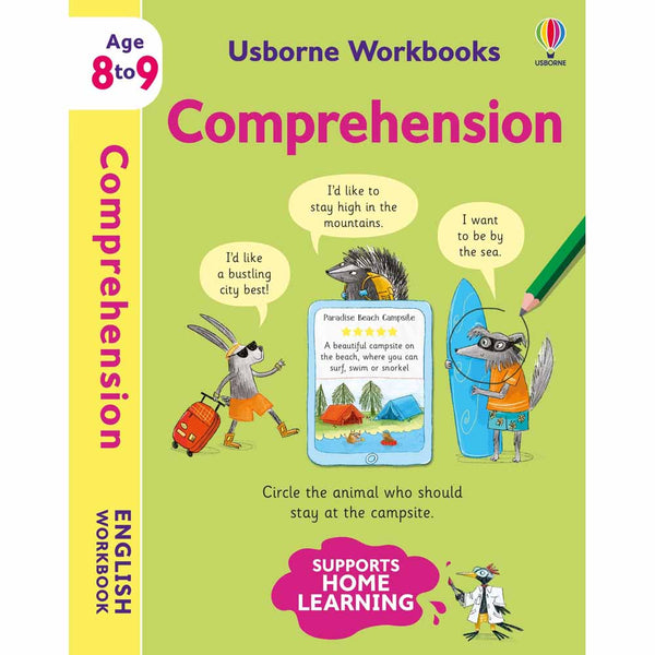 Usborne Workbooks Comprehension (Age 8-9) Usborne