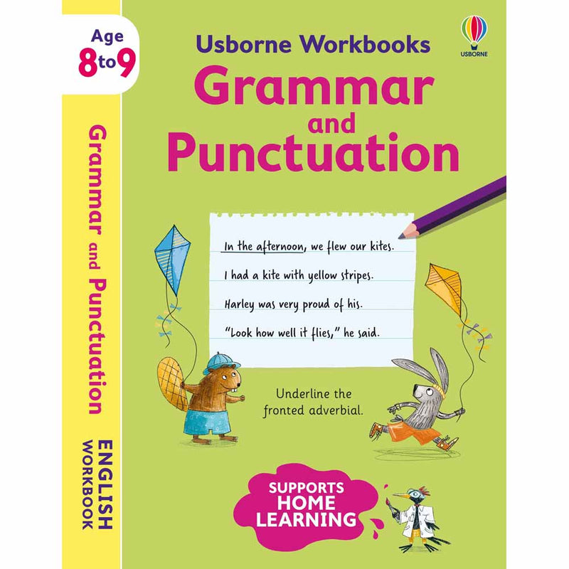 Usborne Workbooks Grammar and Punctuation (Age 8-9) Usborne