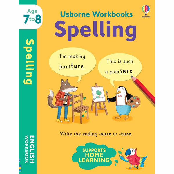 Usborne Workbooks Spelling (Age 7-8) Usborne